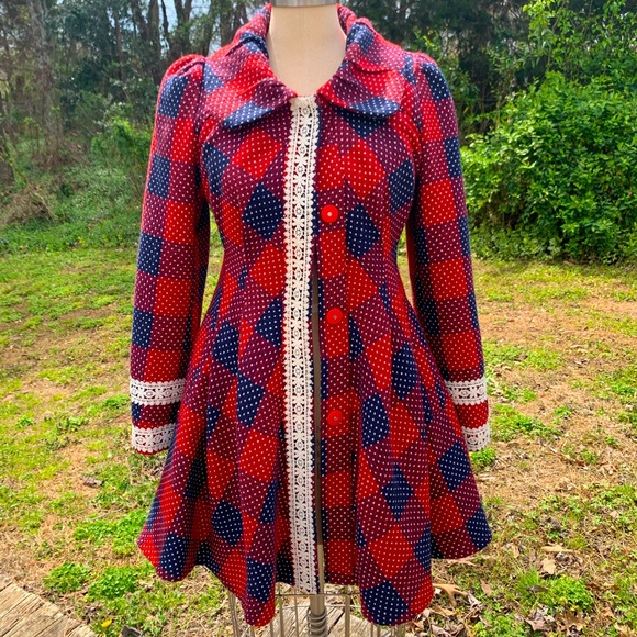 Ryu Jackets & Blazers - Ryu Cottage-Core Little Red Riding Hood Coat